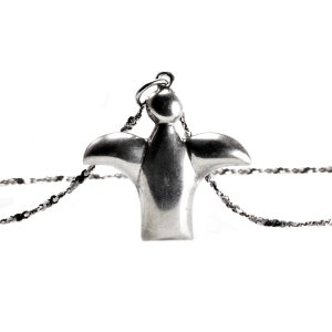 Silver Angel Necklace
