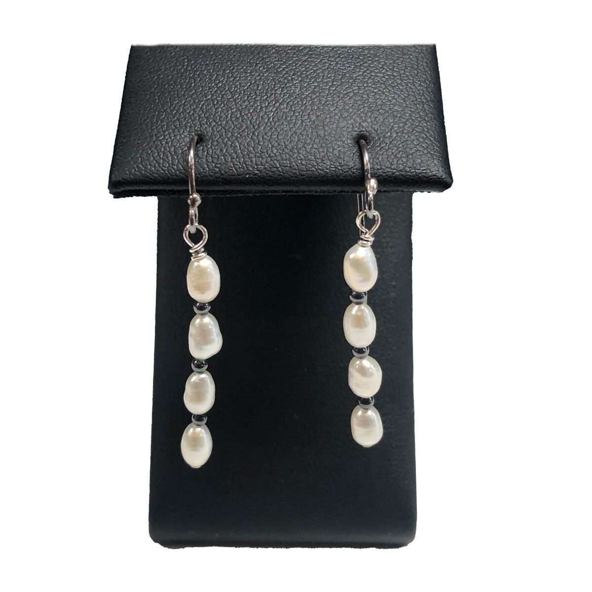 ◆STONEHENgE◆ Silver Pearl Drop Earrings SC25A35E Silver Pearl Drop Earring | SHASHI Silver Pearl Earring