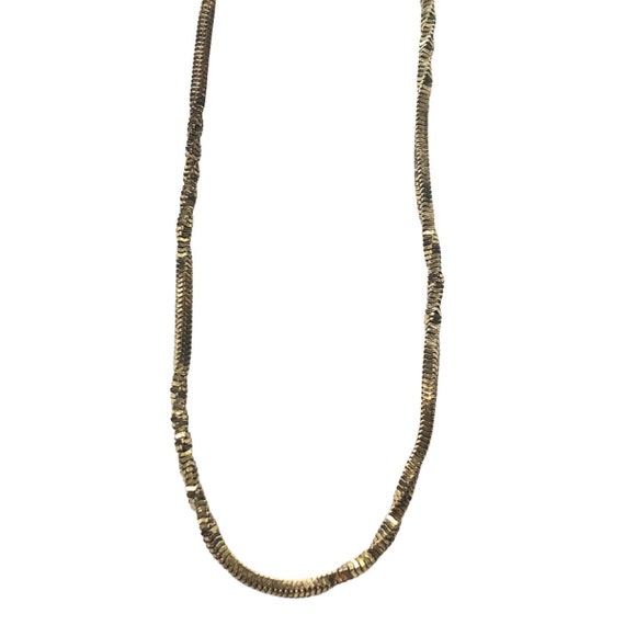 Gold Plated Silver Necklace View 2