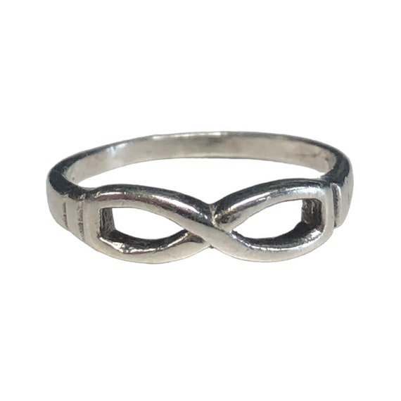 Silver Infinity Ring - image 1