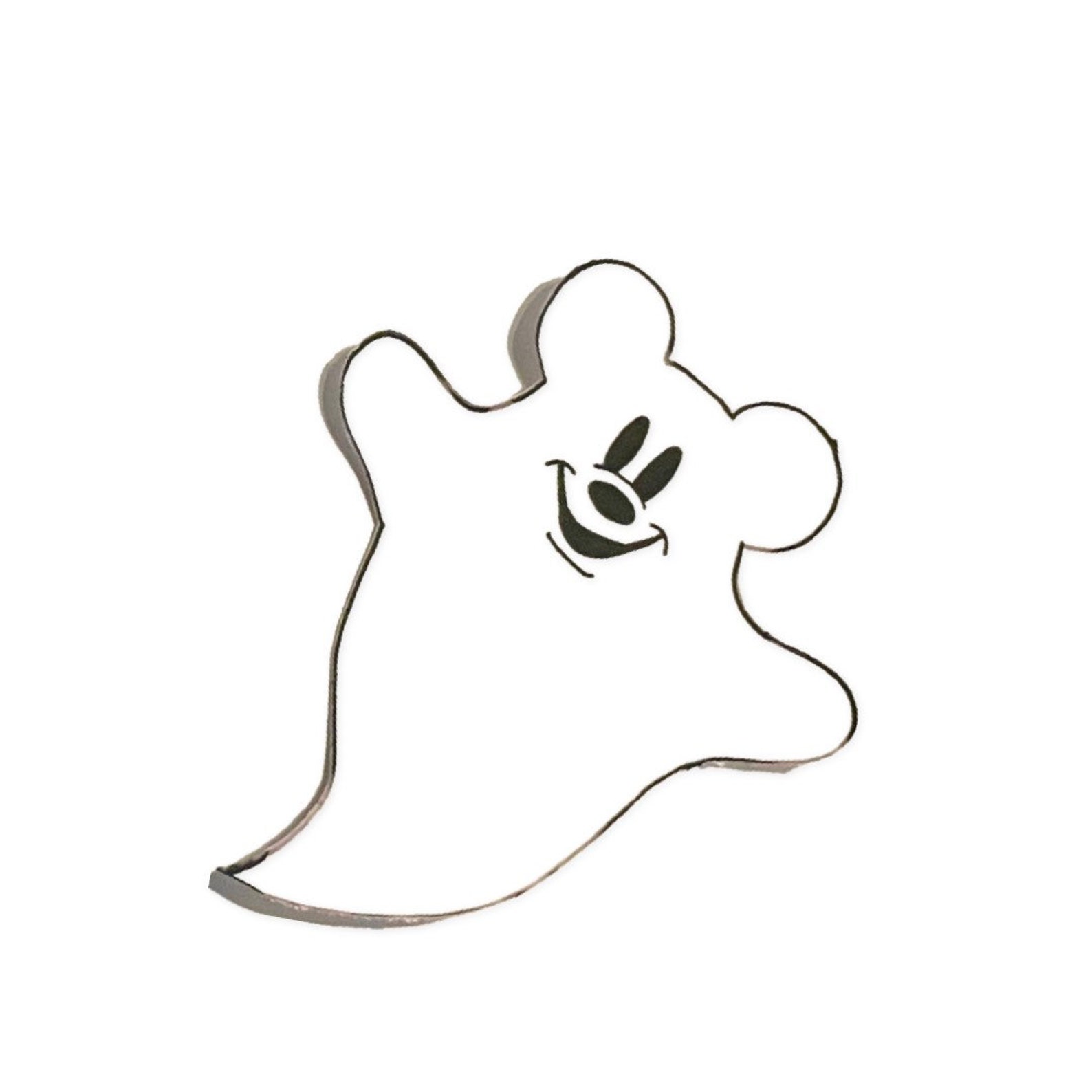 Mickey Ghost Sticker | Etsy