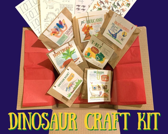 Dinosaur Craft Box for Young Learners