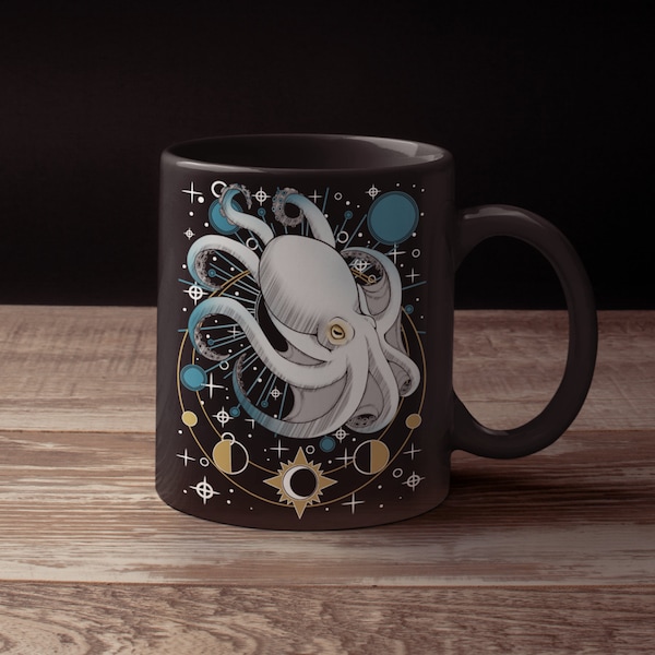 Octopus Mugs Etsy