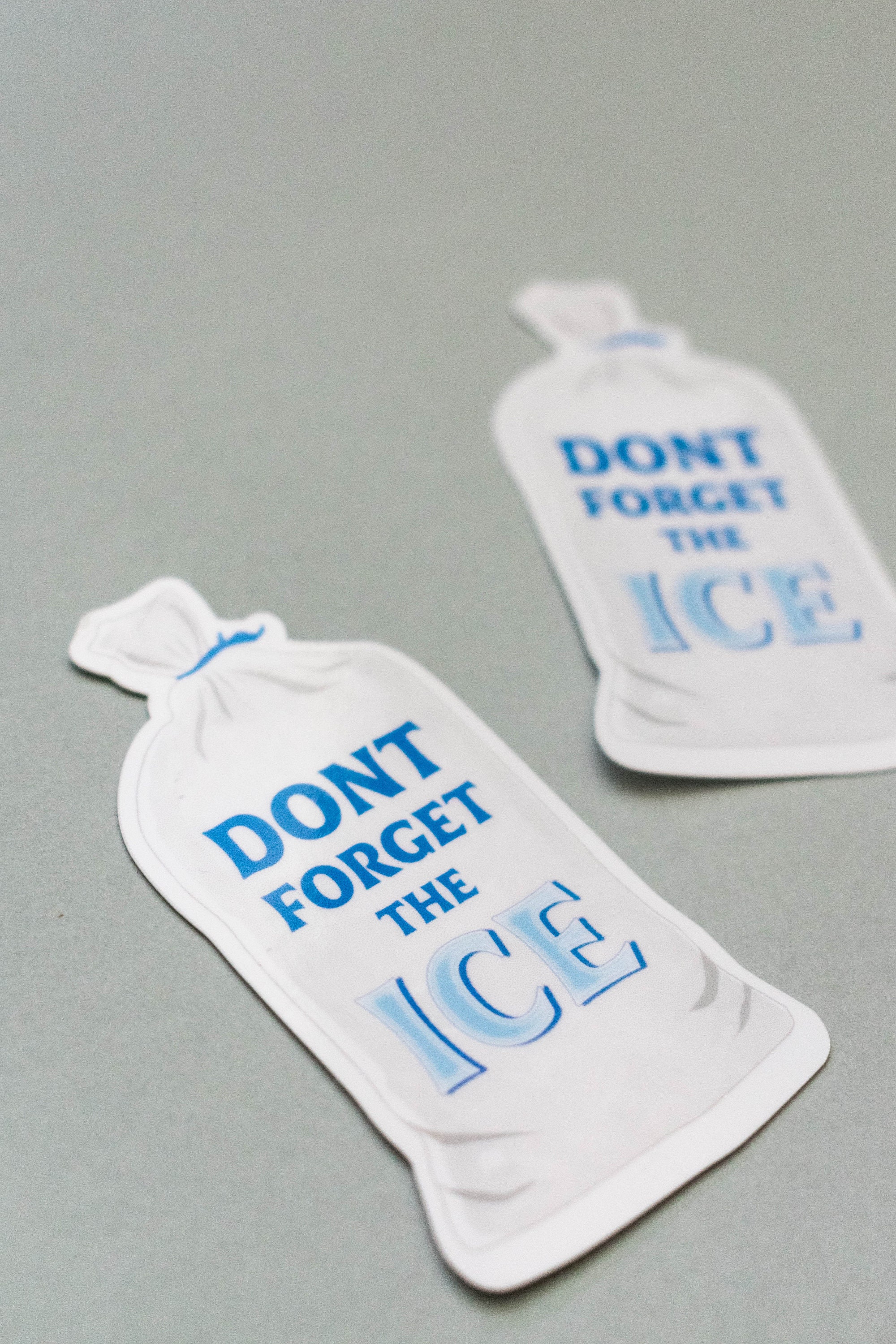 Don't the Ice Sticker Waterproof Vinyl Decal Etsy