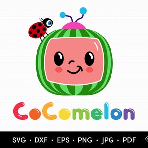Cocomelon SVG Cocomelon Logo | Etsy