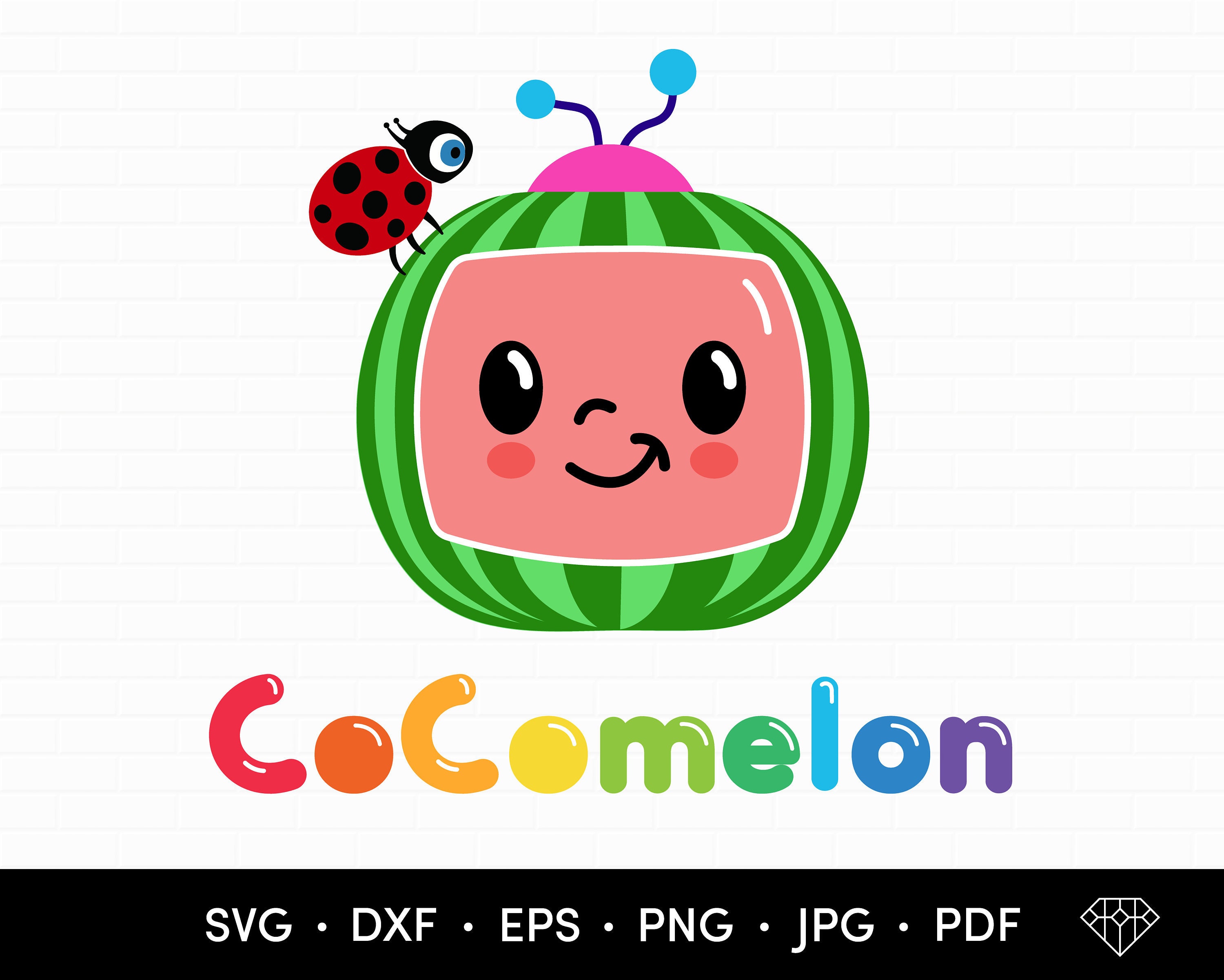 Cocomelon SVG Cocomelon Logo | Etsy