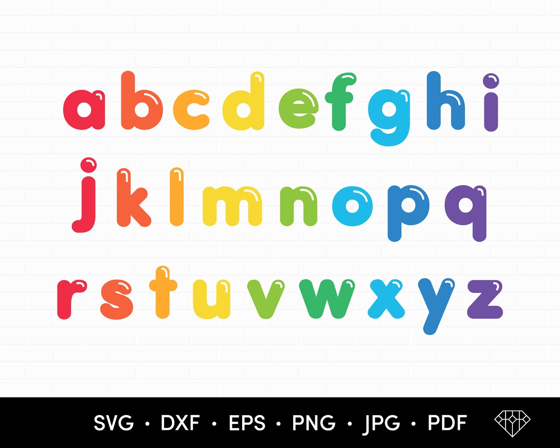 Cocomelon SVG Cocomelon Alphabet SVG Cocomelon Font SVG | Etsy