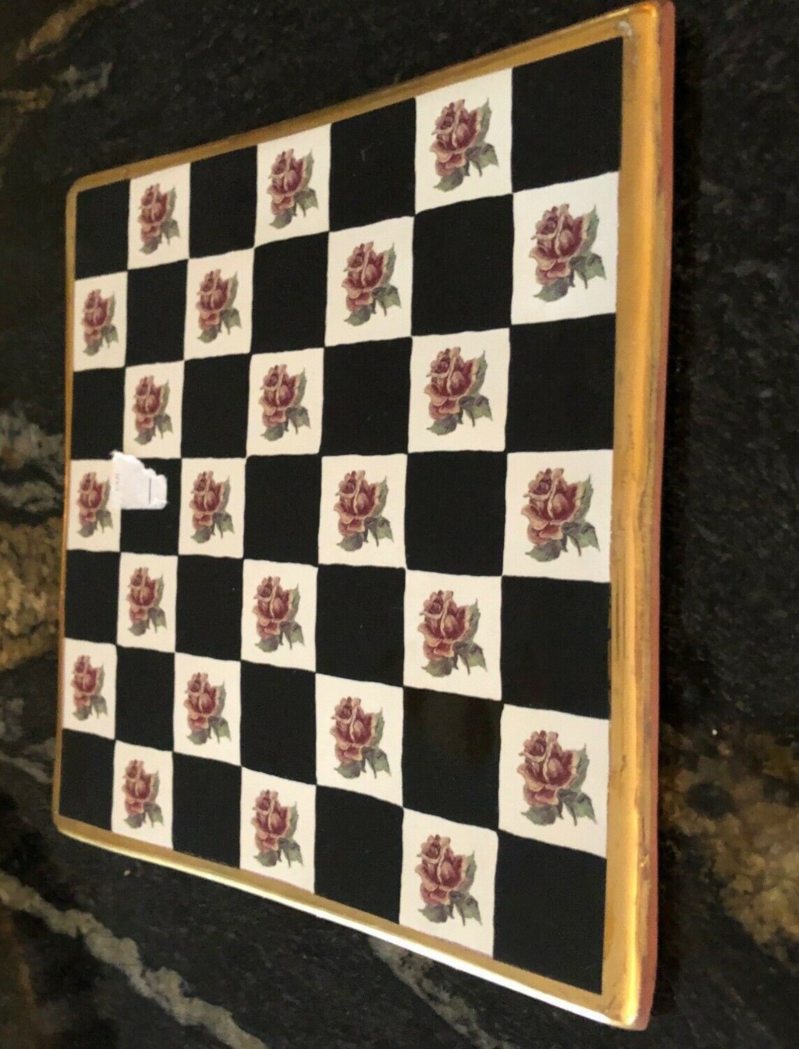 Vintage 1983 MacKenzieChilds 8 Handmade Tile Trivet Etsy