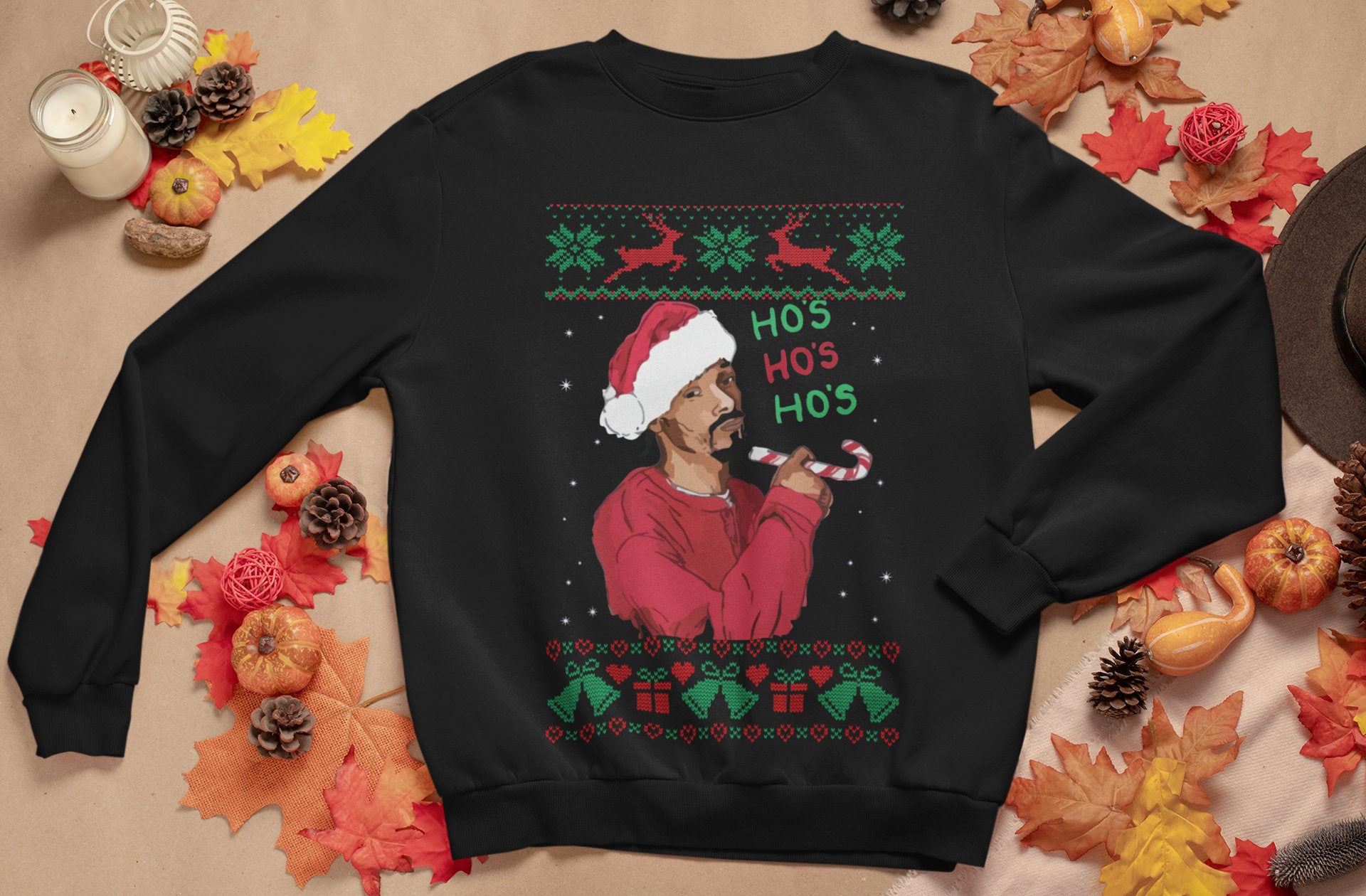 Discover Snoop Dogg Sweatshirt Ugly Christmas Sweater, Snoop Dogg Sweatshirt