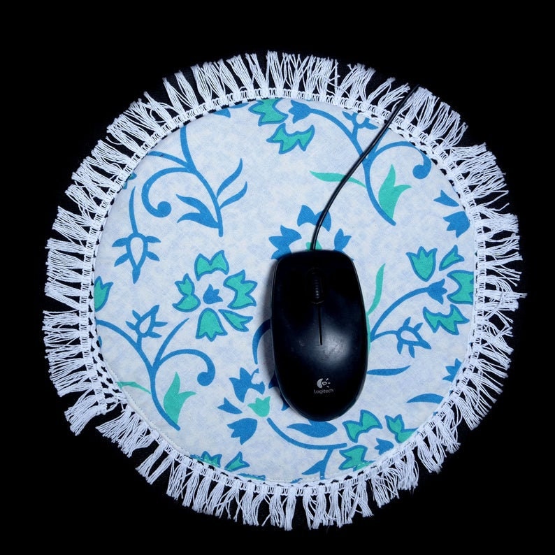 Mini Cotton Mouse Pad Travel Mouse Mat for Laptop Small Mouse Etsy