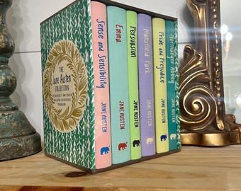 The Jane Austen Collection, 6 Books, Emma Persuasion, Pride and