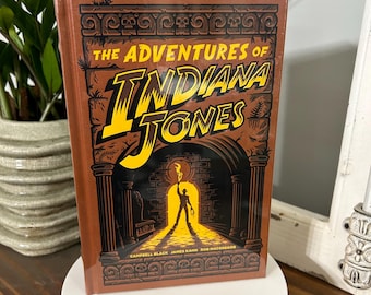 New, Sealed The ADVENTURES of INDIANA JONES • Deluxe Gift Edition, Leather bound Classic Editions by Campbell Black