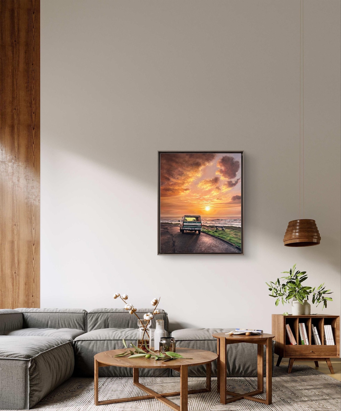 Framed view