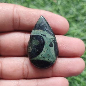 Natural galaxy Kambaba cabochon Jasper Galaxy kambaba gemstone Jasper Semi Precious for Jewellery making loose stone 35x21x6 mm