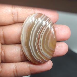 Buy Botswana Agate Cabochon Botswana Agate gemstone Natural Gemstone Cabochon oval shape For Jewelry Making loose stone size 43x30x7 mm