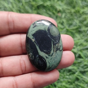 Natural galaxy Kambaba cabochon Jasper Galaxy kambaba gemstone Jasper Semi Precious for Jewellery making loose stone 40x28x6 mm