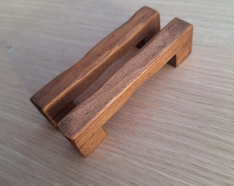 Rustic wooden handles/ Wooden hand-made cabinet drawers/solid buttons.