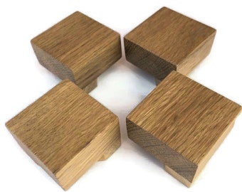 Puxadores de armário/ puxador em carvalho.