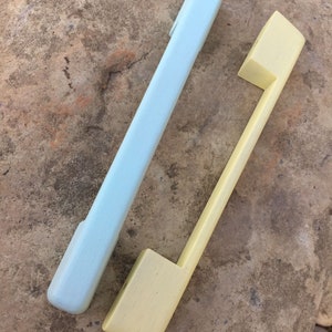 Oaq handles, handmade pulls/ natural wood handle/ Colour cabinet drawers knobs.