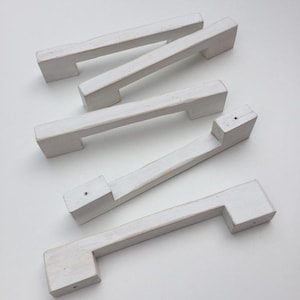 Wooden handles/rustic pulls/ beech cabinet drawers.