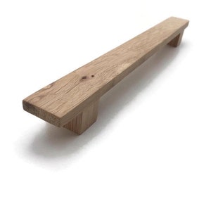 Maniglie Oaq fatte a mano/maniglie per armadi in legno/manopole e pulsanti per cassetti massicci.