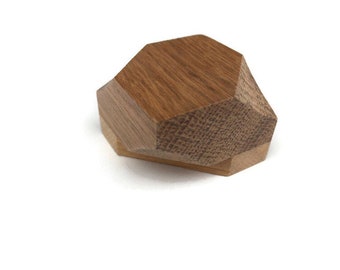 Knobs oak/ Geometric pulls/Handmade knobs.