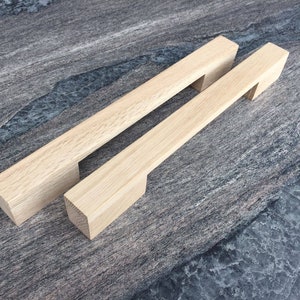 Oaq handles handmade/ solid wooden pulls/ furniture, drawers knobs cabinet/wardrobe handles