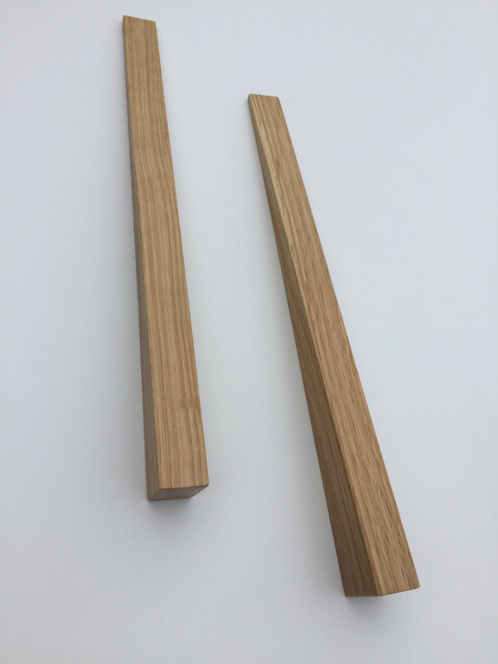 Wooden handles / oak handles / bedside handles / wardrobe Etsy