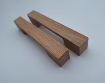 Massief eiken handgrepen/Houten handgrepen/Kastgreep