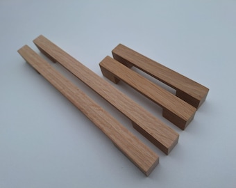 Kastgrepen, moderne handgrepen, eikenhouten handvat.