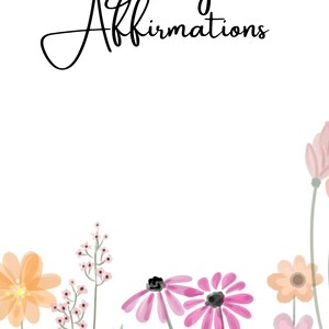 Daily Affirmations PDF