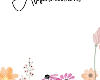 Affirmations quotidiennes PDF