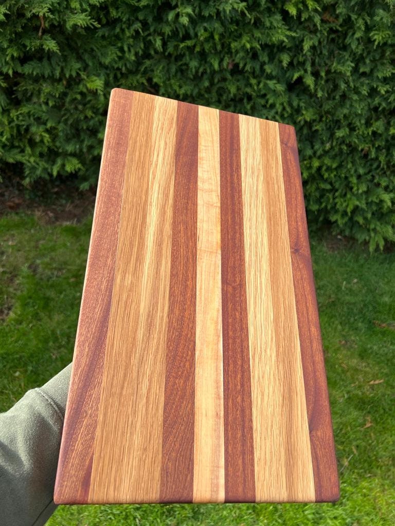 Hardwood Cutting Board - Maple, Oak, Sapele Chopping Block - One Of A – A.  P. Woodcraft