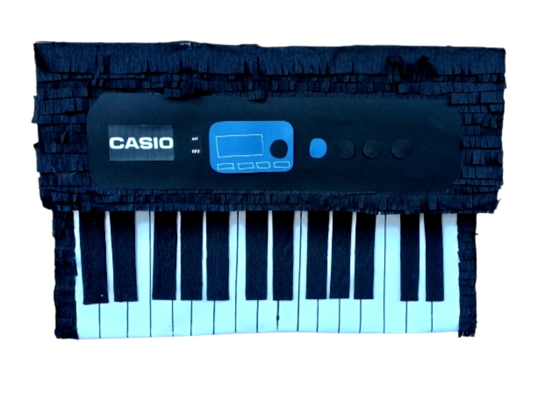 Custom Pinata Black Piano Harmonium Casio for Thematic Party Etsy
