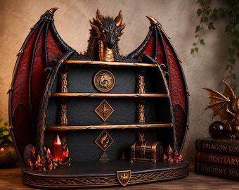 Epic Dragon Display Shelf STL