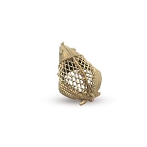 Messing sitzende Frosch Statue, Tischdekoration Artikel, handgemachte Messing dekorative, Tier Kunstwerk, Tisch Briefbeschwerer Ornament, Housewarming Geschenk