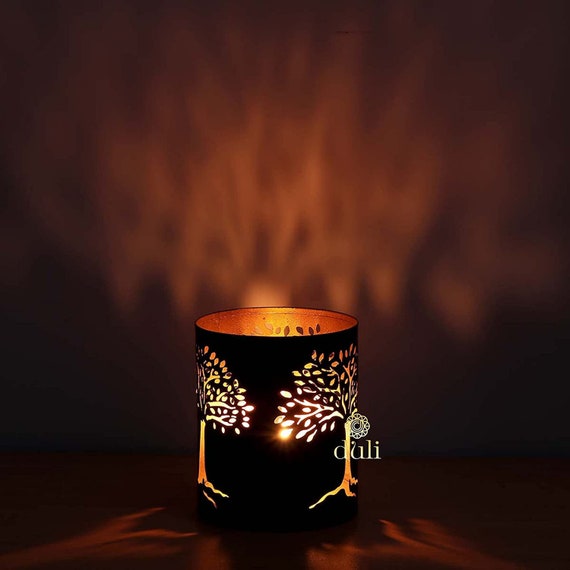 Metal Tree of Life Tealight Holder Diwali Home Decor Metal Etsy