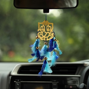 Cute Mini Cat Ornaments, Kawaii Car Decor, Car Mirror Dashboard