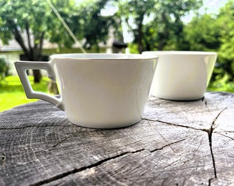 Taza blanca, Hutschenreuther Gremany 1814