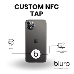 Benutzerdefinierte Tapable NFC Taps zum Freigeben eines Links (Digitale Visitenkarten)