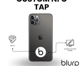 Custom Tapable NFC Taps to share any link (Digital Business Cards)