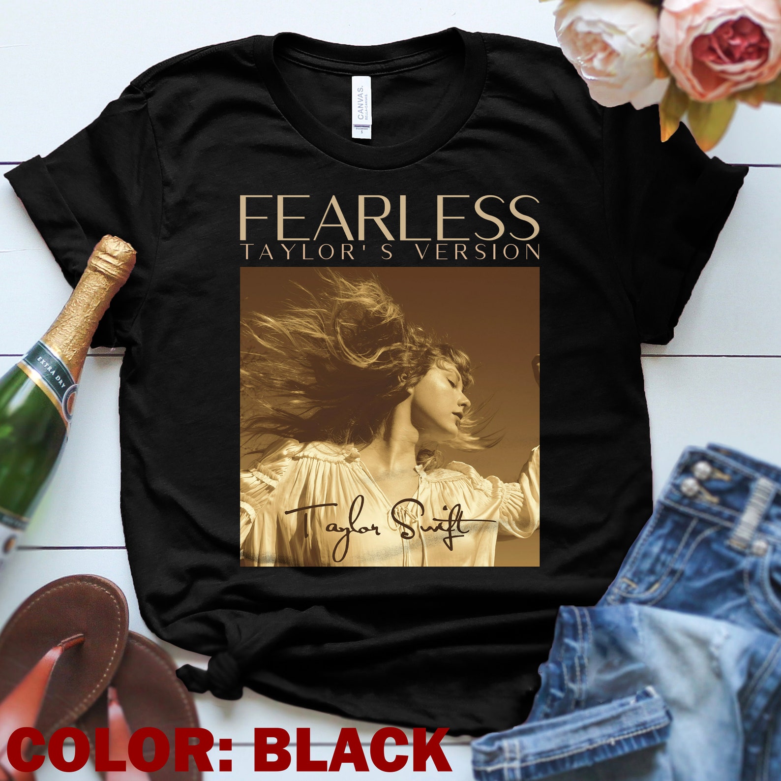 taylor swift fearless tour shirt