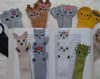 Handmade customizable bookmarks