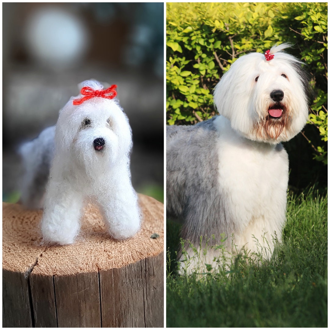Felted Pets Needle Felted DOG REPLICA CUSTOM Dog Miniature From Photo Replica Pet ...