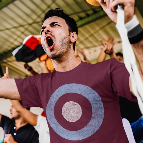 Aston Villa West Ham Burnley Scunthorpe Retro Mod Target T