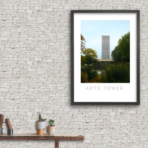 Wall Art Prints Sheffield Cityscapes Arts Tower