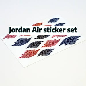 Jordan Air sticker set
