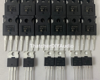 Aleph 5, 30, 60, 2 MOSFET Kit - Precision Matched IRFP240 & IRF9610 MOSFETs