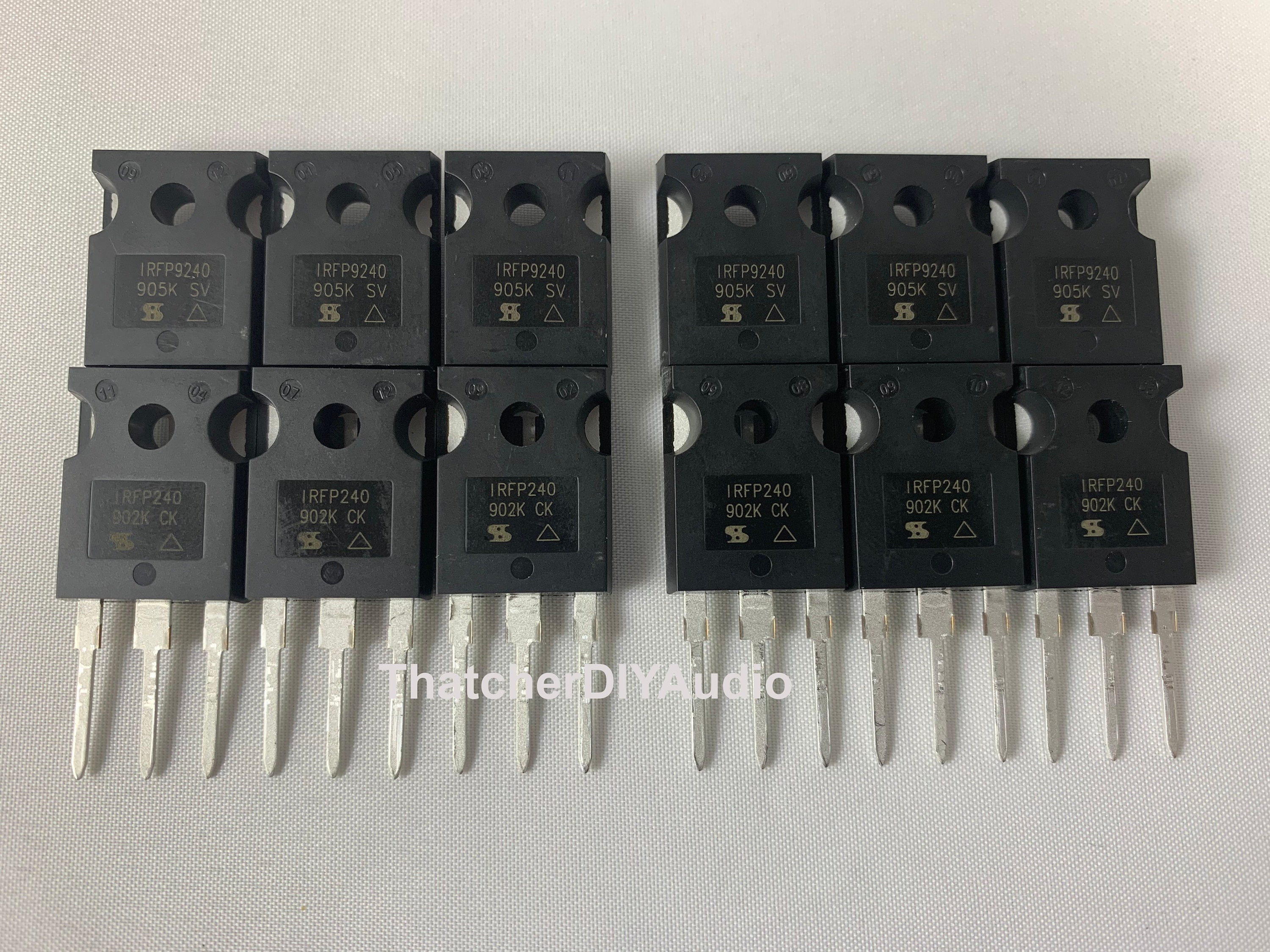 First Watt F4, BA2, BA3 MOSFET Kit Precision 0.1 Matched IRFP240