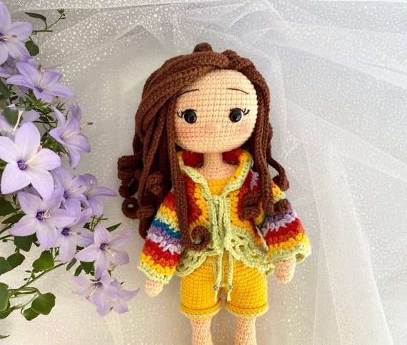 Handmade crochet dolls sales for sale